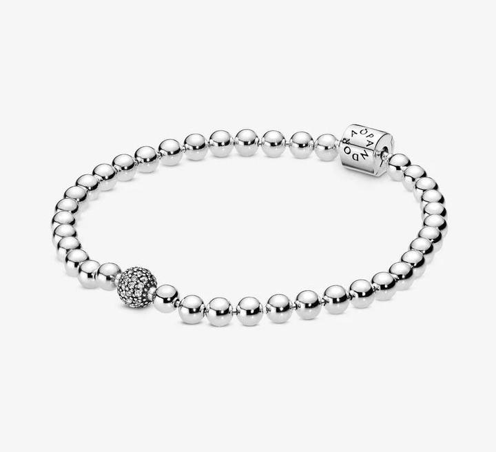 Produktbild Pandora Beaded Armband (17 cm, Silber 925)