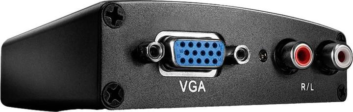 Image du produit Lindy VGA + Convertisseur Audio vers HDMI Résolution maximale 1080p aucune mise à l'échelle (Rallonge)
