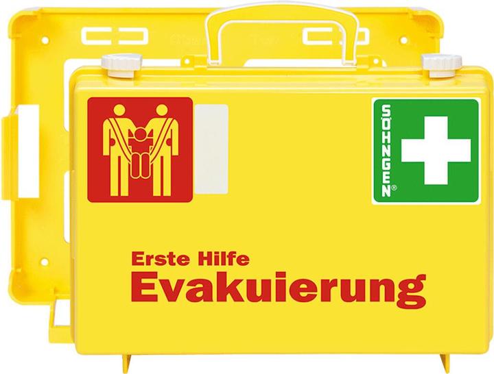 Söhngen First aid case SN-CD Dimensions: 31 x 21 x 13 cm (W x H x D) Colour: yellow (First aid set accessories)