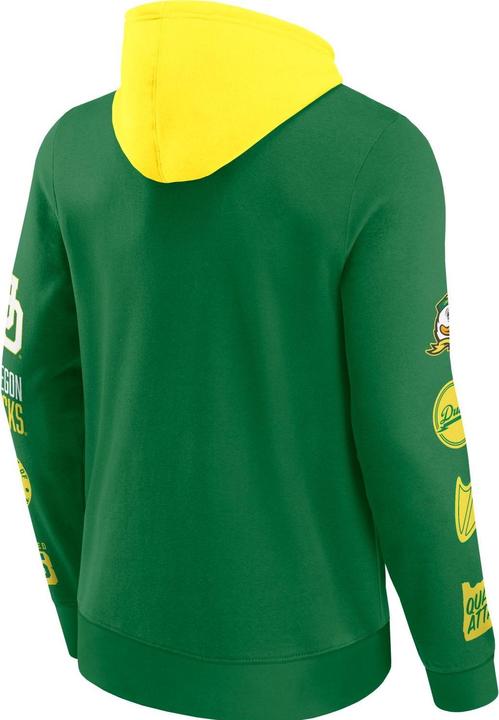 Produktbild Fanatics Oregon Ducks NCAA Sleeve Patches Hoody - M (M)