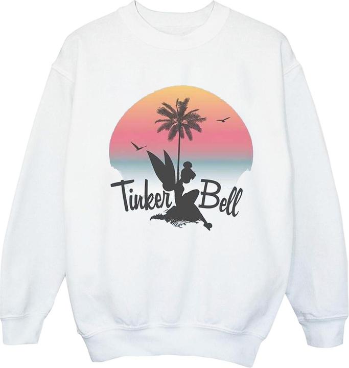 Actual product image Disney Womens/Ladies Tinker Bell Sunset Sweatshirt (L)