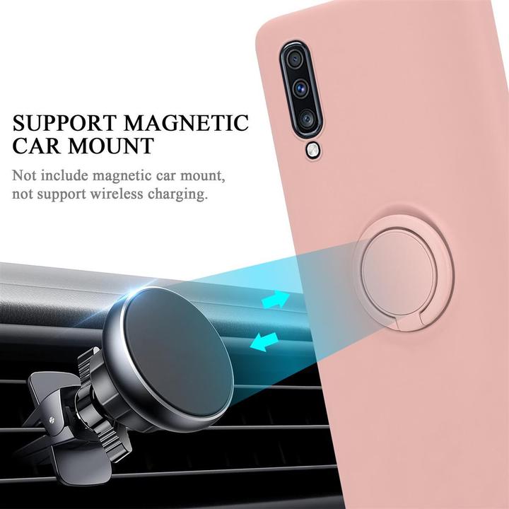 Productafbeelding Cadorabo TPU Vloeibare Ring Silicone Hoesje (Samsung Galaxy A70S, Samsung Galaxy A70)