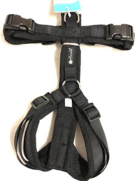 Produktbild Petlando Geschirr Y-Comfort Mesh, Schwarz (L, Hund, Allgemein)