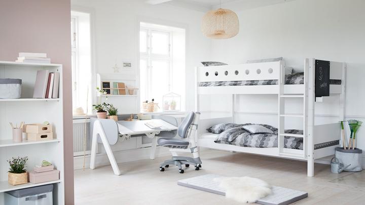 Actual product image Flexa White bunk bed (90 x 200 cm)