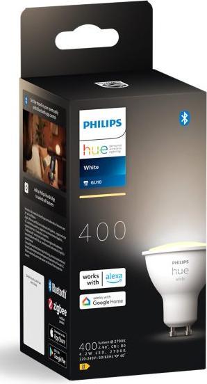 Productafbeelding Philips Hue 4,2W GU10 1P (GU10, 4.20 W, 400 lm, 1 x, E)