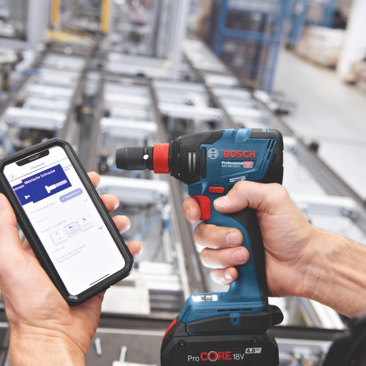 Produktbild Bosch Professional Bosch GDX 18V-210 C Professional Akku Drehschlagschrauber 18 V 210 Nm Brushless + 1x ProCORE Akku (Akkubetrieb)