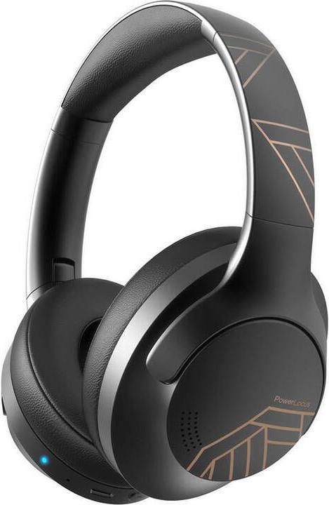 Produktbild PowerLocus Wireless Headphones P3 (black-gold) (50 h, Kabellos)