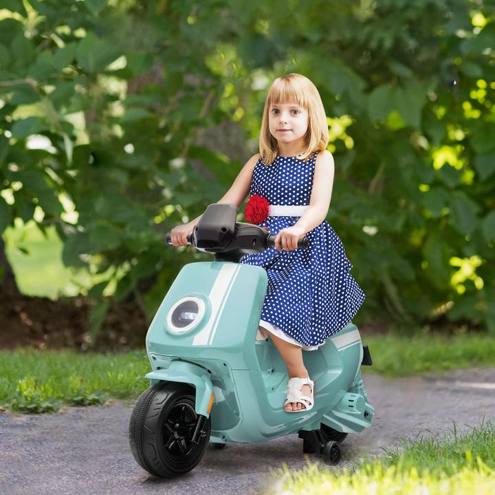 Immagine prodotto Aiyaplay Kinder Elektro-Motorrad Kunststoff, Metall Grün