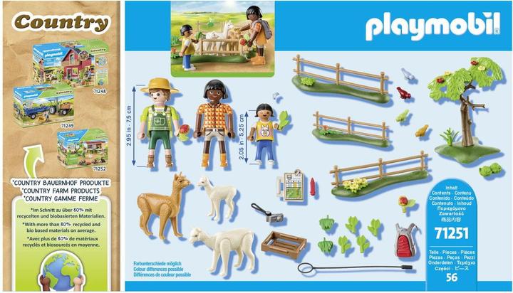 Produktbild Playmobil Alpaka-Wanderung (71251, Playmobil Country)