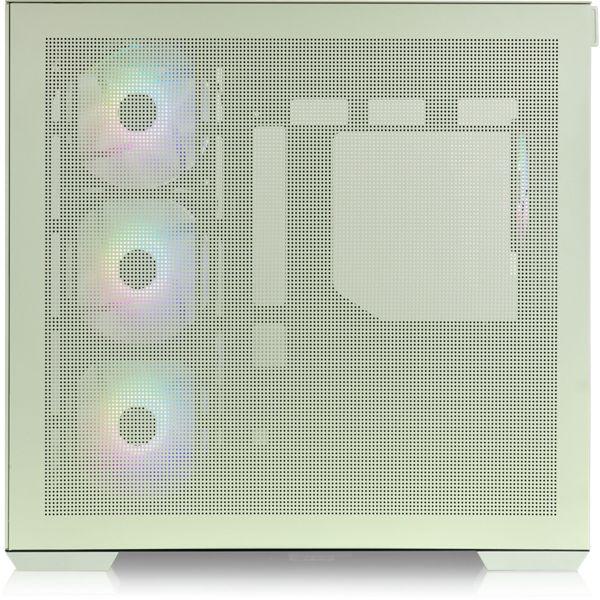 Actual product image Thermaltake View 380 TG ARGB Matcha Green (Mini-ITX, ATX, mATX)