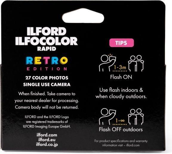 Actual product image Ilford Ilfocolor Rapid retro (Colour film)