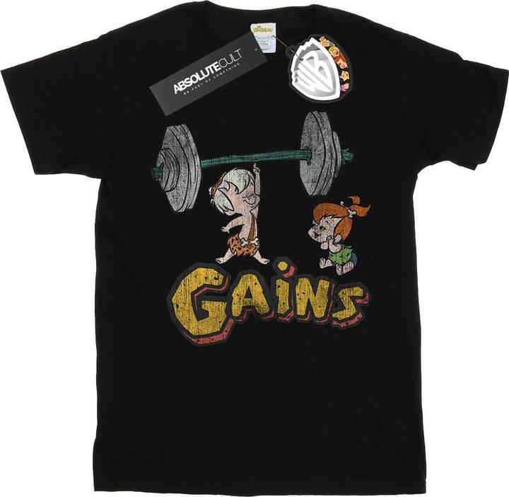 Produktbild The Flintstones Bam Bam Gains Distressed TShirt Jungen (140, 146)
