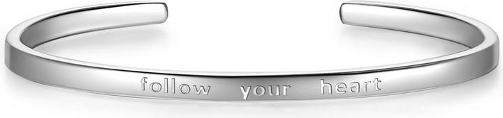 Image du produit Glanzstücke München Femmes suivez votre coeur argent sterling 17,0 cm, flexible réglable - 9826 (17 cm, Argent Sterling)