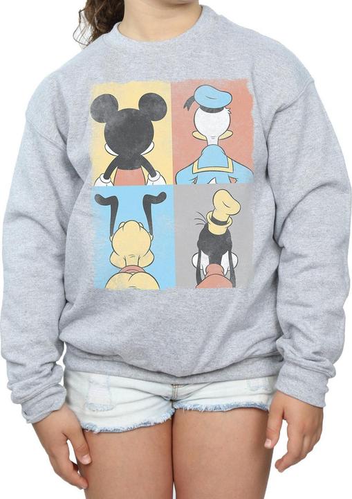 Produktbild Disney Mickey Mouse Four Backs Sweatshirt Mädchen (140, 146)