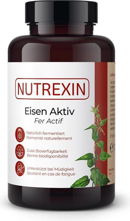 Actual product image Nutrexin Iron Active (120 Caps) (120 Piece, Capsules, 100 g)