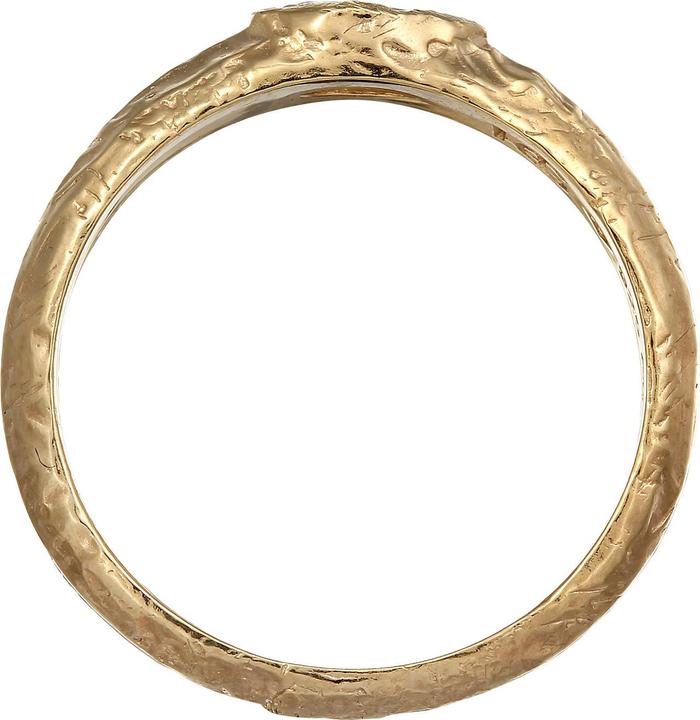 Image du produit Haze & Glory Bague améthyste vert clair structure rugueuse 925 argent sterling (66, Argent 925)