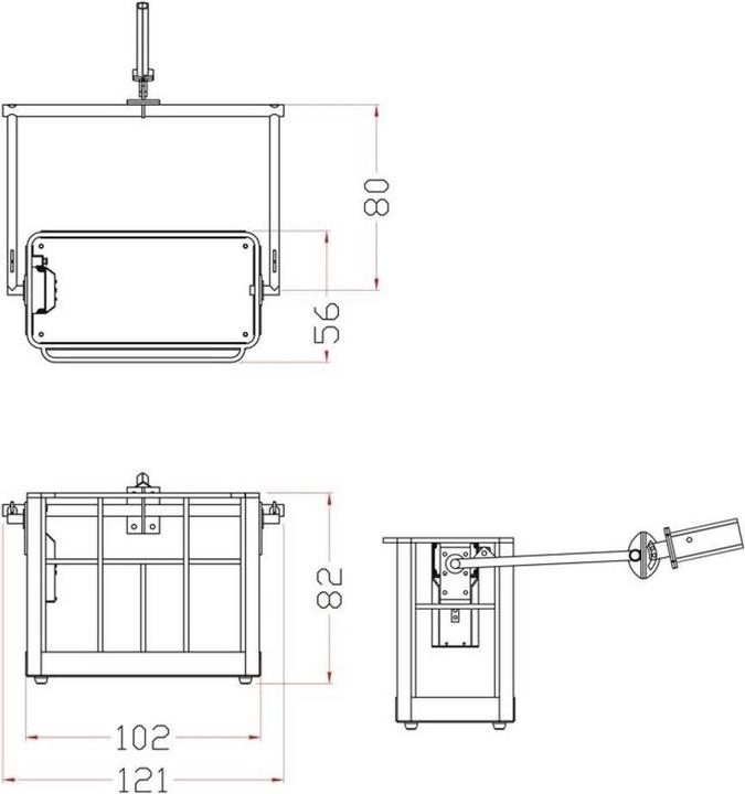 Produktbild JXmodel Personenkorb Aus Metall für Ladekran