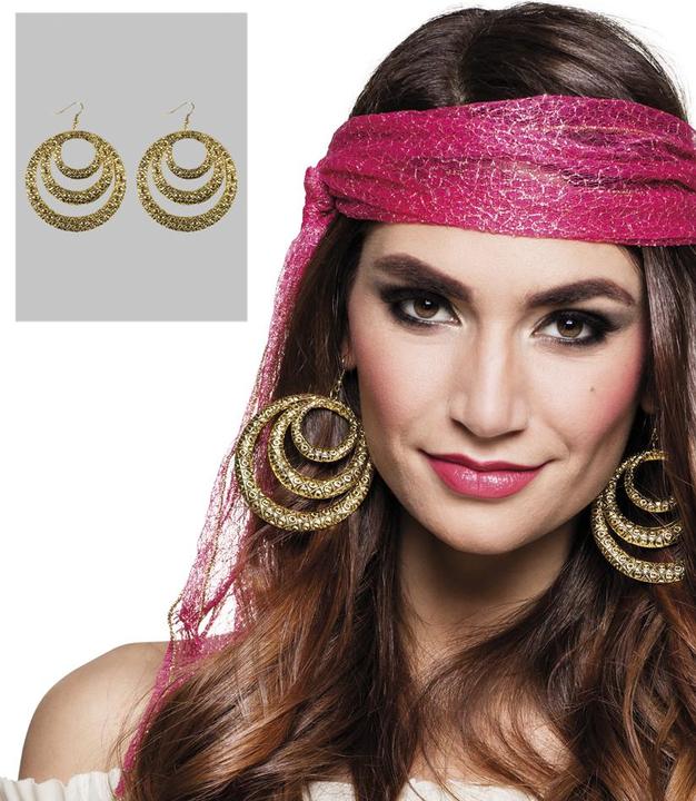 Image du produit Boland Boucles d'oreilles gitane, rondes (100% Fer)