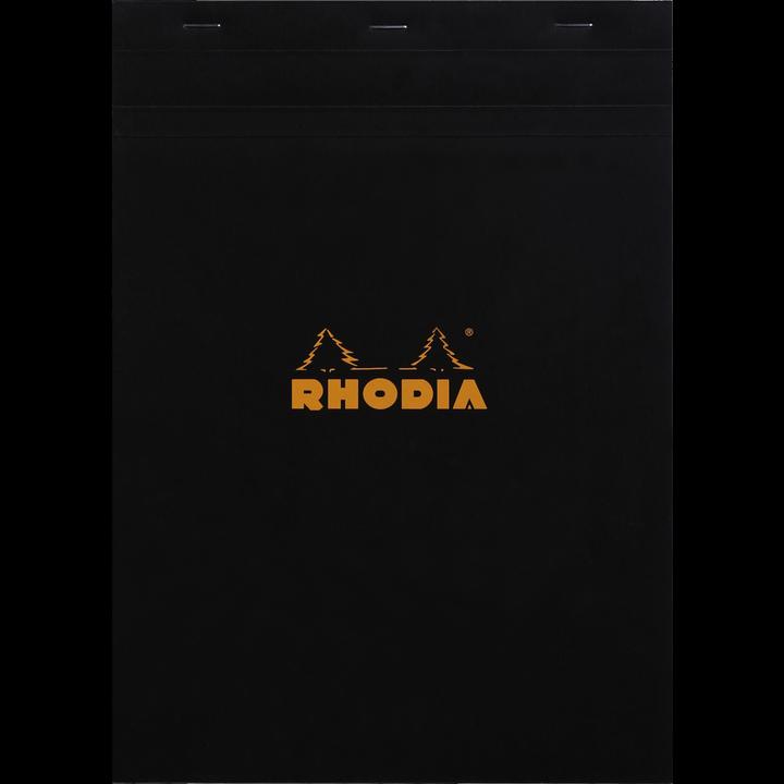 Actual product image Rhodia Blocks stapled 80g Basics (A4, Checked, Soft cover)