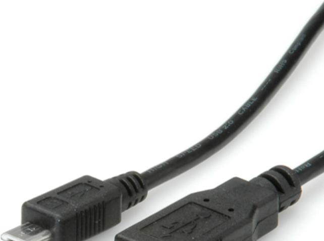 Image du produit Roline Câble USB 2.0 (0.80 m, USB 2.0)