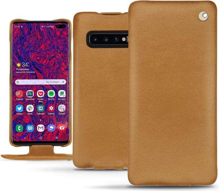 Produktbild Noreve Lederschutzhülle vertikal (Samsung Galaxy S10+)