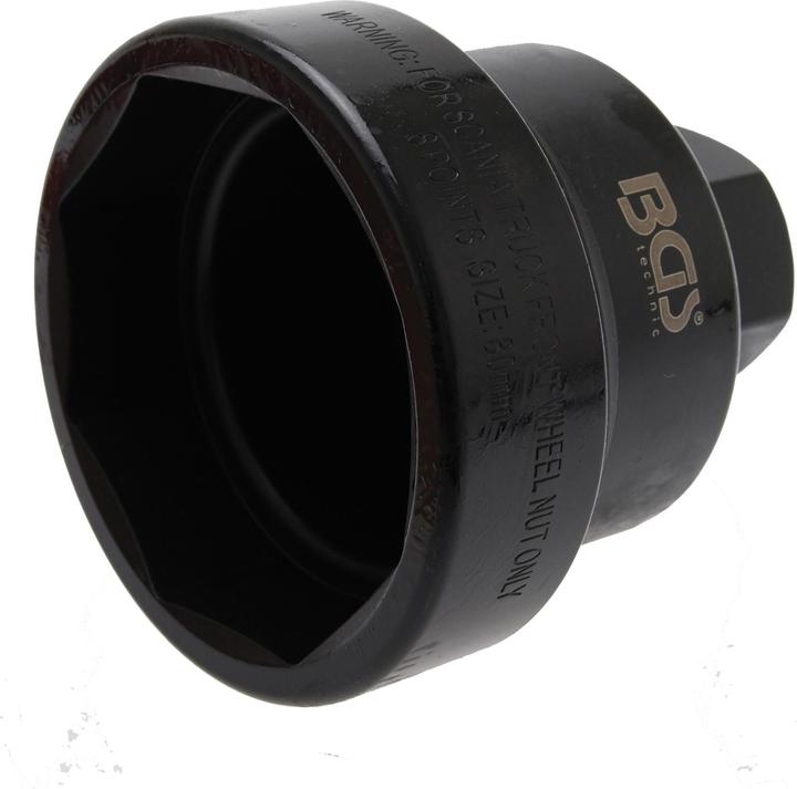 Immagine prodotto BGS Chiave per coprimozzi e dadi mozzo ottagonale Ø 80 mm per asse anteriore SCANIA