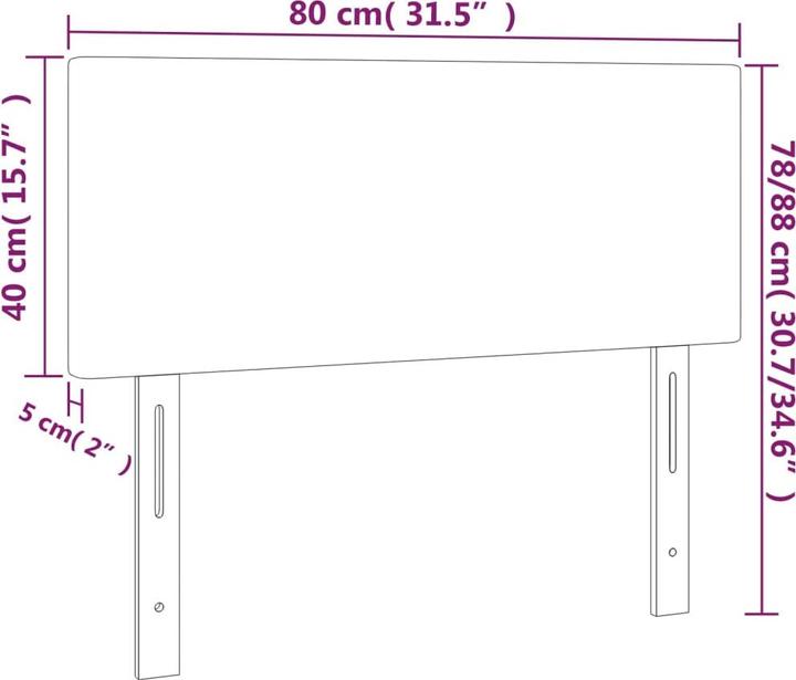 Immagine prodotto VidaXL Ruben (200 x 5 x 128 cm)