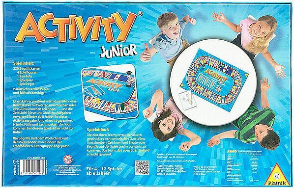 Actual product image Piatnik Activity Junior (German)