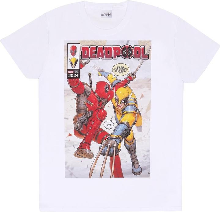 Immagine prodotto Deadpool & Wolverine Maglietta Copertina Fumetti Adulto Unisex (S)
