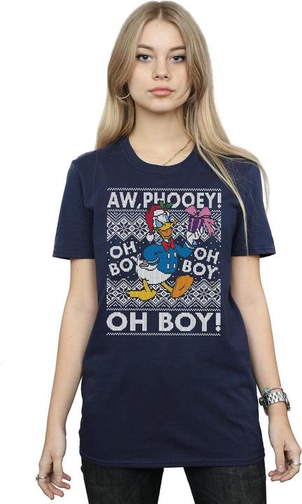 Produktbild Disney Donald Duck Christmas Fair Isle TShirt (XL)