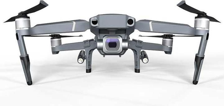 Actual product image Pgytech Landing gear extension and dual LED headlights (Drone landing gear, DJI Mavic 2)