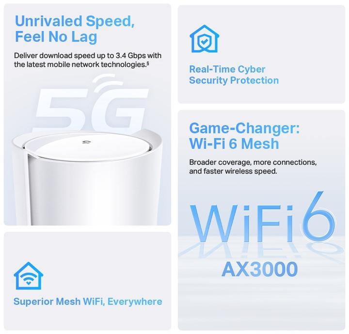 Produktbild TP-Link Deco X50-5G (1-pack)
