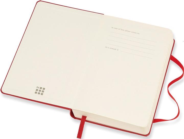 Image du produit Moleskine Agenda de poche (A6, Couverture rigide, Anglais)
