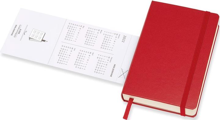 Image du produit Moleskine Agenda de poche (A6, Couverture rigide, Anglais)