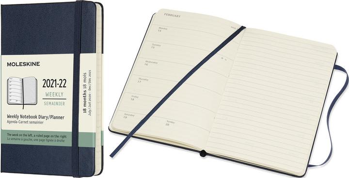 Actual product image Moleskine Student Agenda (9 x 14 cm, English)