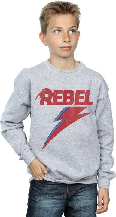 Produktbild David Bowie Distressed Rebel Sweatshirt Jungen (140, 146)