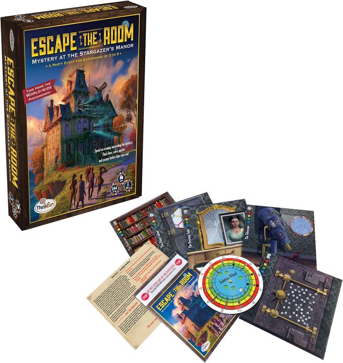 Produktbild Thinkfun Escape The Room: Das Geheimnis der Sternwarte (Deutsch)