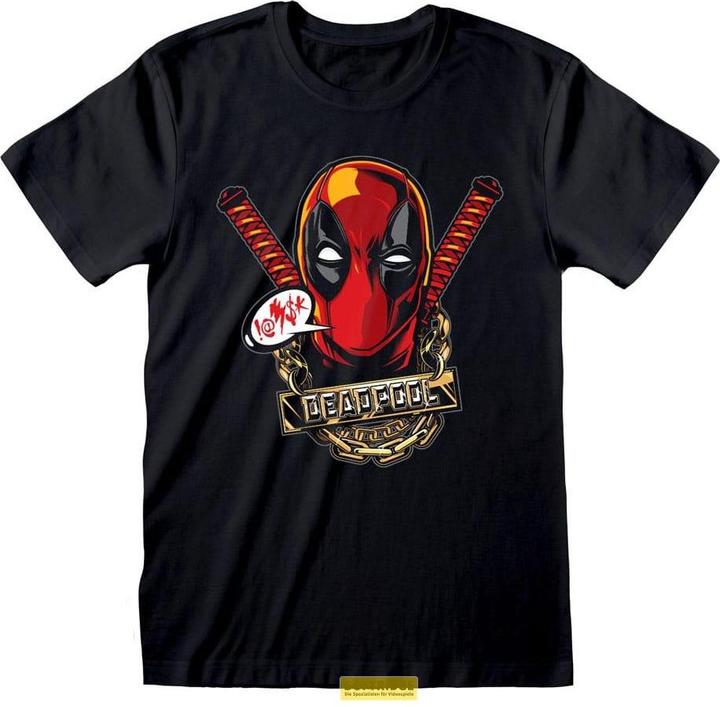 Actual product image Heroes Inc Marvel T-Shirt Deadpool Gangsta Size XL (XL)