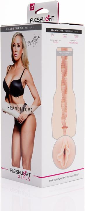Actual product image Fleshlight Brandi Love Heartthrob