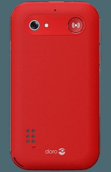 Actual product image Doro Leva L10, Bar, Single SIM, 6.1 cm (2.4"), 2 MP, 1150 mAh, Red (2.40", 2 Mpx, 4G)