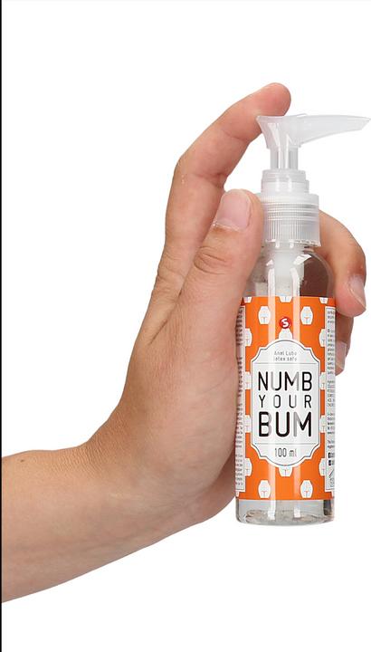 Actual product image Shots Anal Lube - Numb Your Bum - 100 ml (100 ml)