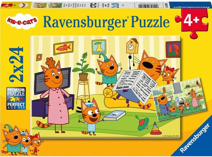 Produktbild Ravensburger Zuhause bei den Kid e Cats (24 Teile)