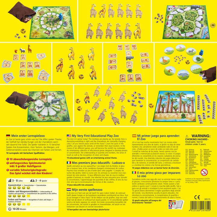 Produktbild Haba Mein erster Lernspielzoo (Deutsch)