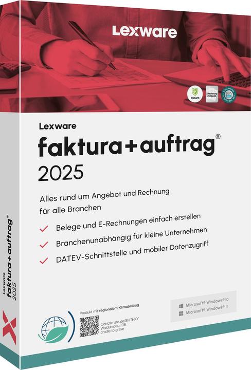 Lexware BOX/ faktura+auftrag 2025 (1 User, 12 Monate)