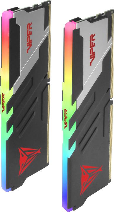 Actual product image Patriot Viper Venom RGB 32GB DDR5 6200-40, PVVR532G620C40K (2 x 16GB, 6200 MHz, DDR5 RAM, U-DIMM)
