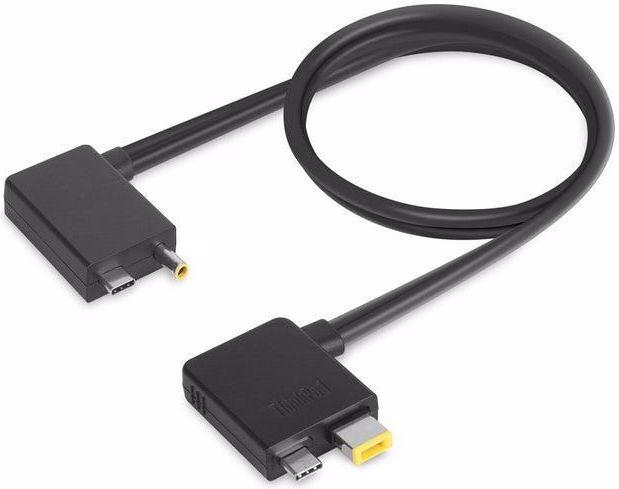 Actual product image Lenovo Thunderbolt Split Cable For ThinkPad Thunderbolt 3 Workstation Dock (Thunderbolt)