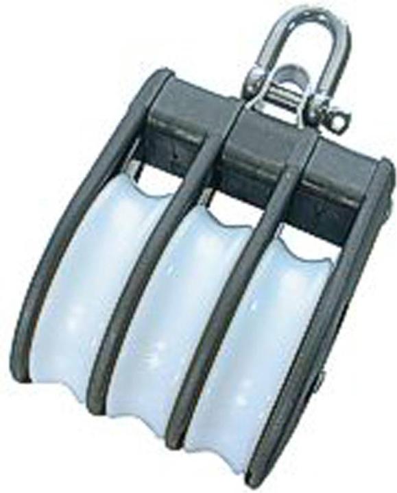 Actual product image Barton Marine Triple block shackle