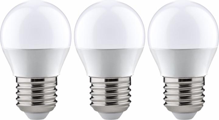 Produktbild Paulmann Tropfen 3er Set (E27, 5.50 W, 470 lm, 3 x, F)