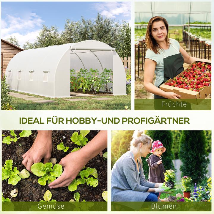 Actual product image Outsunny Foil greenhouse