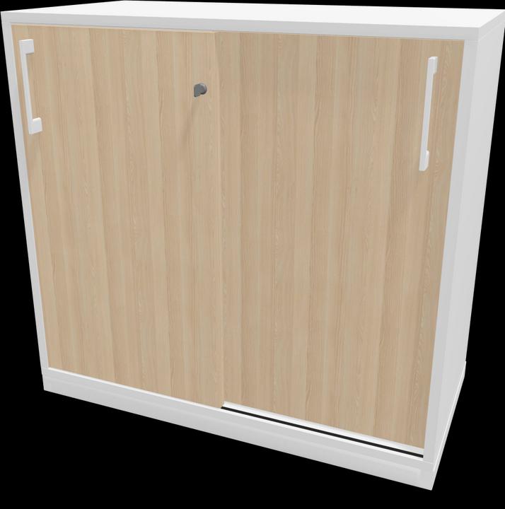 Ash decor sand beige with structure, White